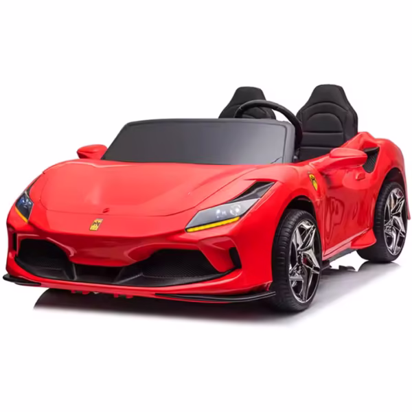 Kids' Ferrari Sports Car Concept Ride-On Toy - 2 Seater, Electric Power Wheels