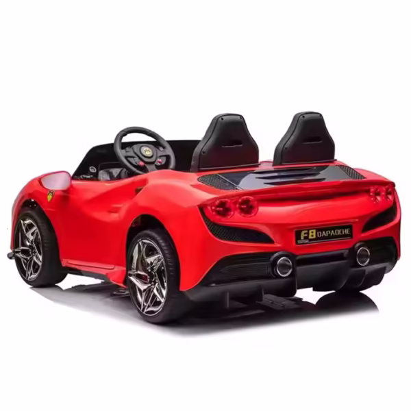 Kids' Ferrari Sports Car Concept Ride-On Toy - 2 Seater, Electric Power Wheels