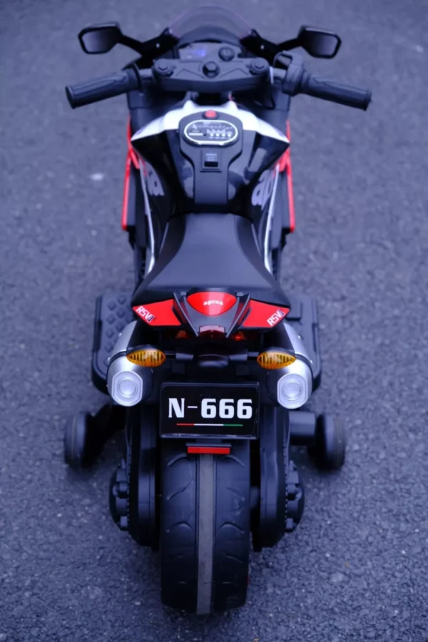 Kids Ride-On Sports Motorcycle Toy - LED, Flashing Wheels