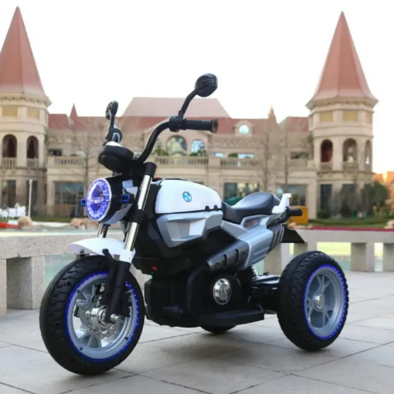 3-Wheeled Battery Powered Motorcycle Ride-On Toy for Kids