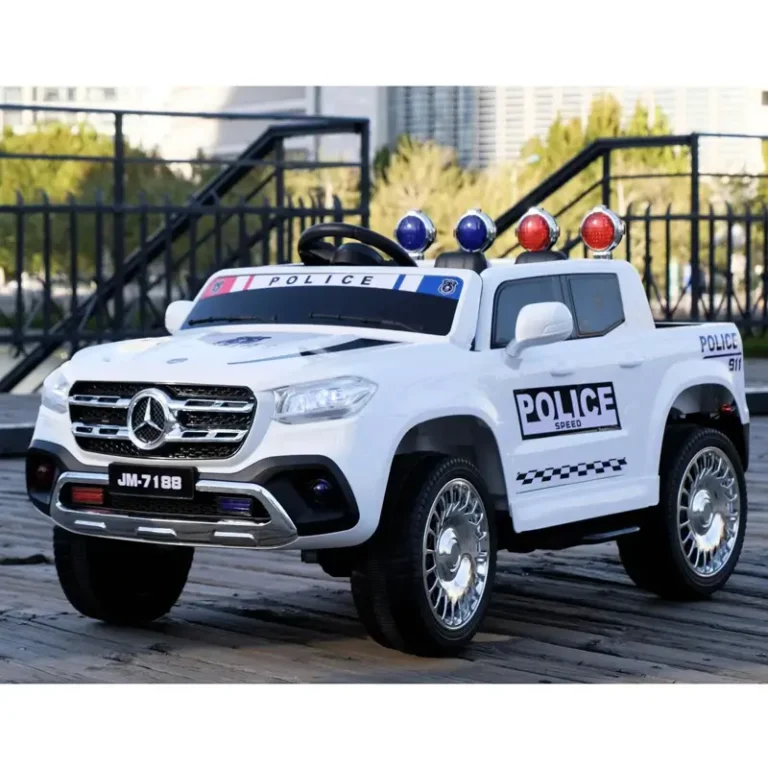 12V Mercedes Benz Kids Ride On Police Car Toy