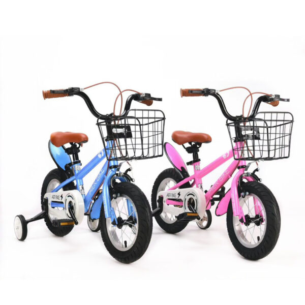 BMX bikes for kids with training wheels and rack