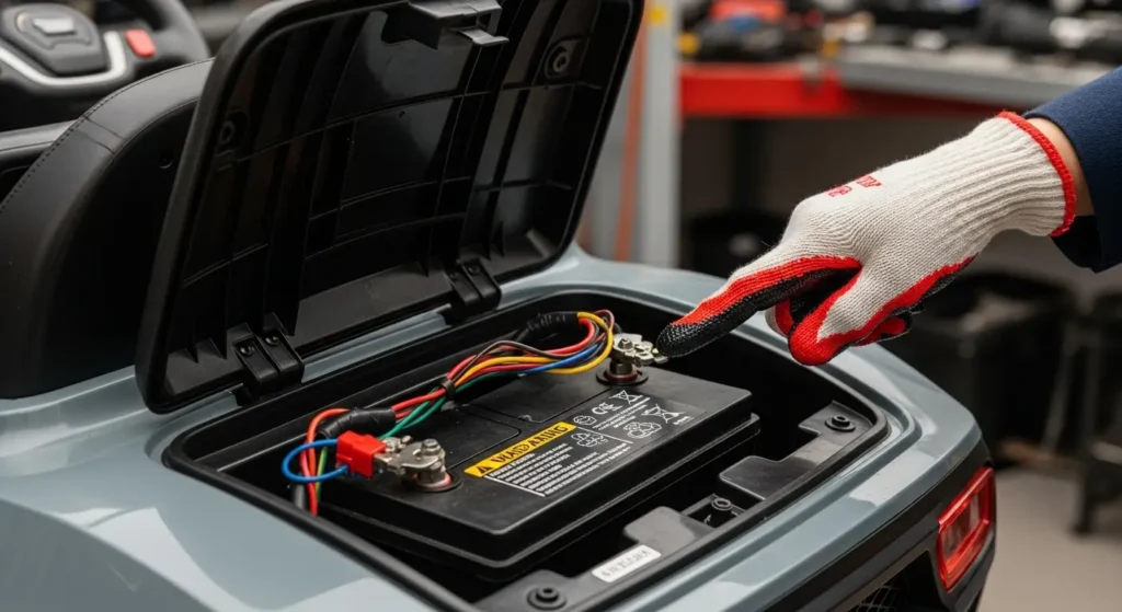 Battery and electrical safety is vital for electric ride-on toy vehicles