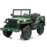 4WD Willys Jeep for Kids 3 Seater Military Jeep
