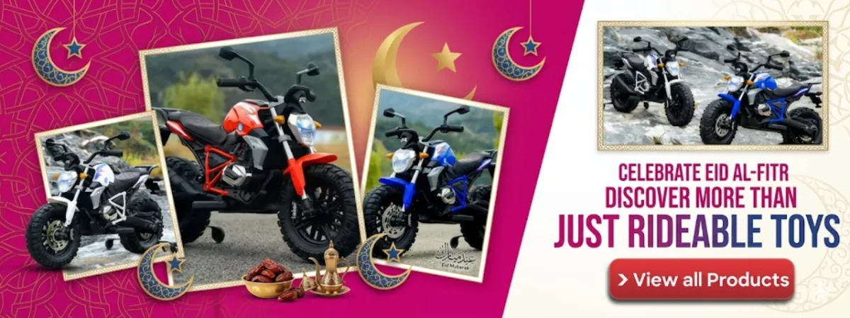 Dreamland ride on cars second banner