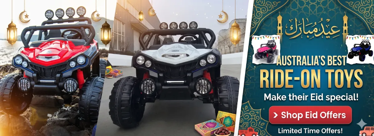 Ride on toys for kids first banner