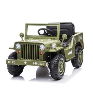 12V Military Jeep Electric Ride On Car