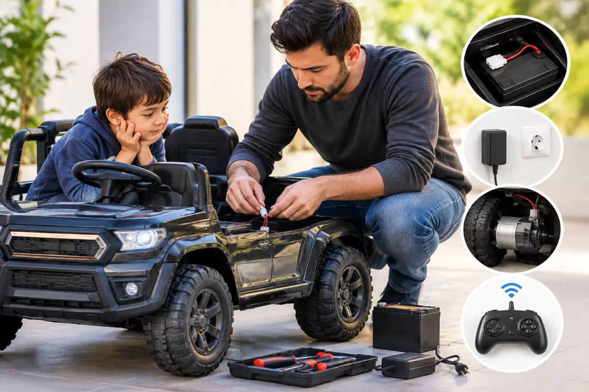 Kids Electric Car Not Working